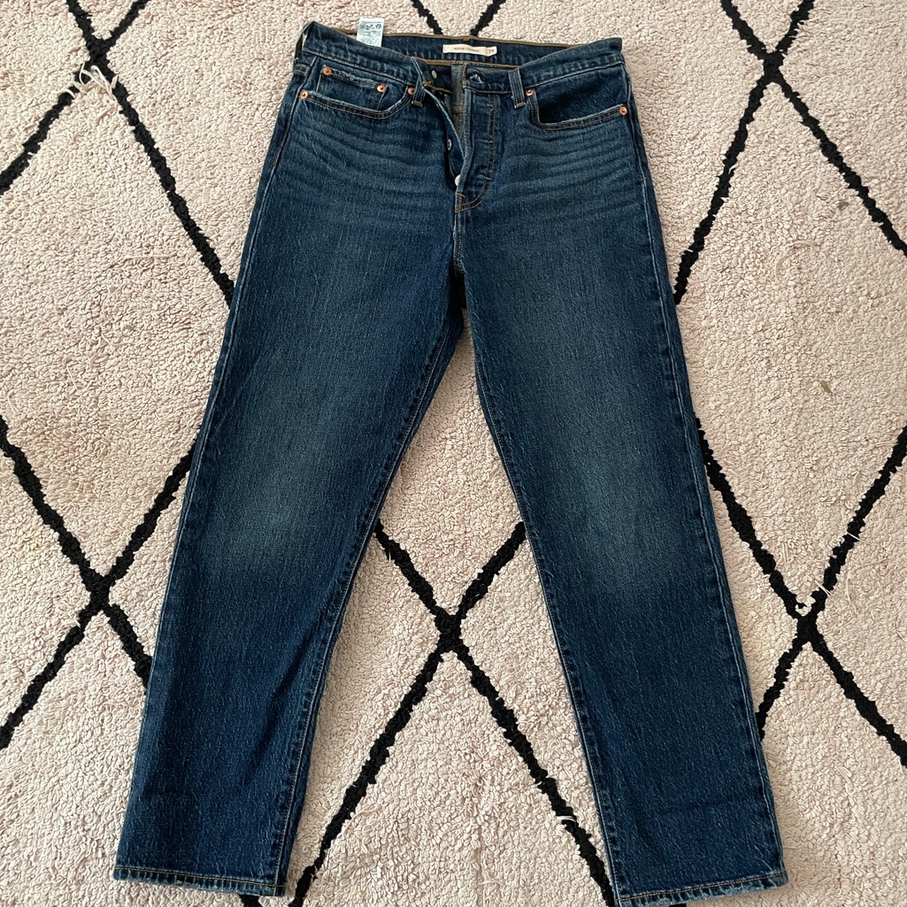 Levi’s, Wedgie Straight, Size 29, Indifferent Indigo